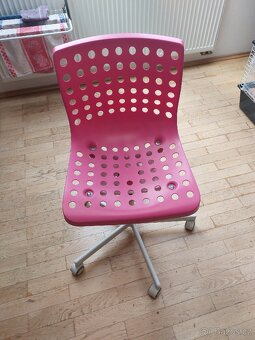 Židle IKEA SKÅLBERG / SPORREN růžová - 4