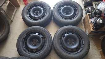 Zimní kola 15" 5x100 VW Golf IV., Bora, New Beetle - 4