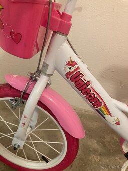 Dětské dívčí kolo: Dino Bikes Unicorn 🦄 16" + PŘILBA ZDARMA - 4