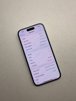 ZÁNOVNÍ APPLE IPHONE 15 256GB MODRÝ-BATERIE 100%-ZÁRUKA - 4