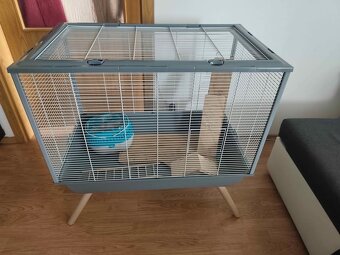 Zolux Neo Silta 78 x 48 x 58 cm šedá drobní hlodavci H58 - 4