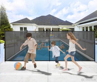 Odnímatelné bezpečnostní oplocení bazénu 1,2 x 14,6 m - 4