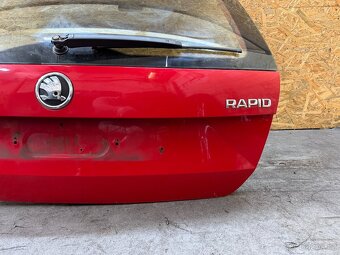 Zadni pate dvere kufr Skoda Rapid Spaceback 2014 - 4