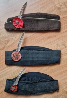 Skaut,Junák,Sokol,Pásky,Přezky,3x čepice Sokol - 4