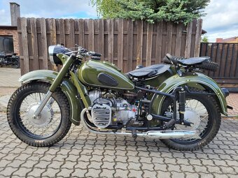 Dněpr,Ural K 750 se sajdou po pěkné renovaci - 4