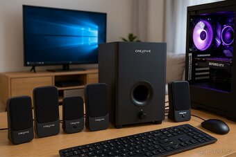 Creative Inspire 5.1 Subwoofer CSW4400 zvukový systém ✅ - 4