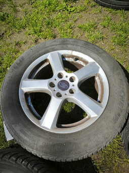 4x alu (5x108) zimní pneu michelin 215/60 r16 - 4