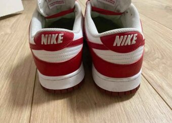 Boty Nike dunk low červene - 4