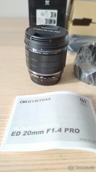 Olympus M.Zuiko 20 mm f1.4 – NOVÝ, v záruce - 4
