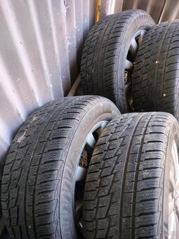 4ks alu disky vw Sharan 5x112 r16 pneu 205/55 r16 6mm - 4