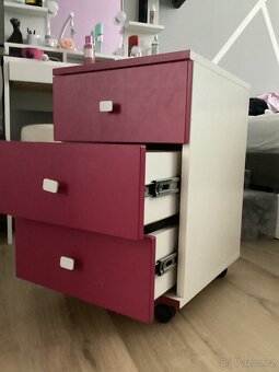 Pojízdný kontejner pod psací stůl - 4