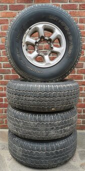 Alu kola 6x139,7 R15 Dueler H/T 31x10,50 R15 - 4