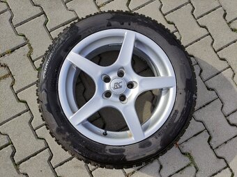 Alu litá kola Škoda Octavia I, + zimní pneu 205/55/16. - 4