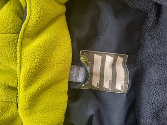 Zimni bunda na kluka vel 140.  barva žlutá vidět ve tmě - 4