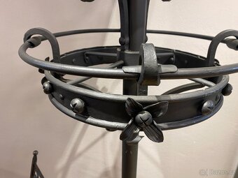 Kovaná zahradní lampa Bauer - 4