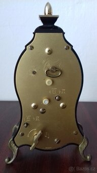 Hodiny, budík, hrající, mechanické, stolní,80.léta - 4