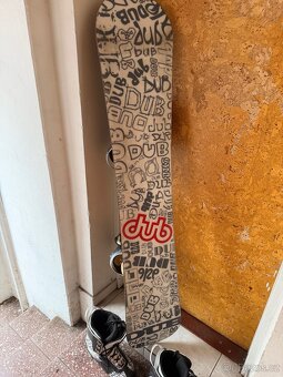 Snowboard +boty - 4
