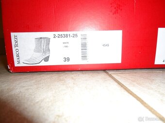 Kozačky Marco Tozzi velikost 39 - NOVÉ - 4