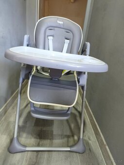 Zopa dětská židlička Pocket Ice Grey - 4