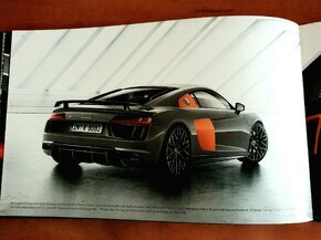 Audi R8 - Prospekt (kniha) - 2016 Rarita  - Výprodej  - 4