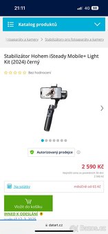 Stabilizátor Hohem mobile+ - 4