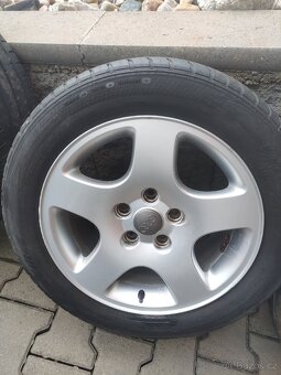 ALU disky originál Audi 5x112 r16 - 4