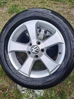 Alu kola 5x112 originál VW 215/55 R16 - 4