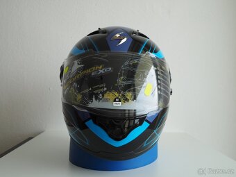 Helma na skútr, motorku, Scorpion EXO-490 NOVA, v.M - 4