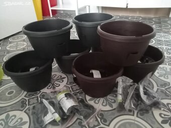 SAMOZAVLAŽOVACÍ ZÁVĚSNÉ KVĚTINÁČE MARINA pr. 20 cm - 4