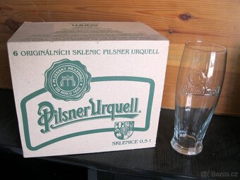 Sklenice Pilsner Urguell 0,5 L - ŠTUC - NOVÉ - 4