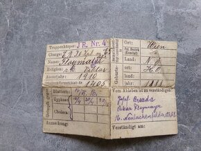 C.aK.rakouská ID známka Hoch und Deutschmeister - 4