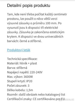 VÝSUVNÁ ZÁSUVKU STOLNÍ - 4
