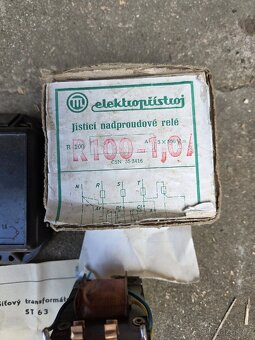 Konvolut/jistící relé/elektro/transformátor - 4