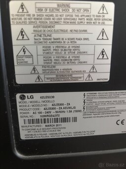 TV LG 107 cm model 42LE5300 - 4