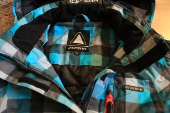KRÁSNÁ NEJEN LYŽAŘSKÁ BUNDA zn. ICEPEAK vel. 38, M - 4