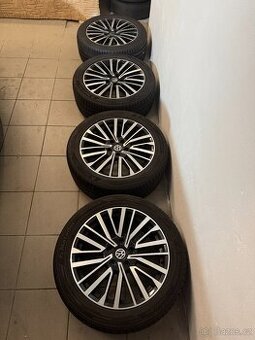 Alu kola 5x120 r18 + sada letních pneumatik 255/45 r18 - 4