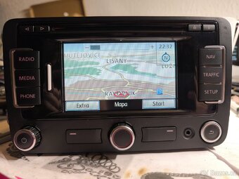 VW RNS315 BT DAB autorádio navigace 3C0035279G - 4