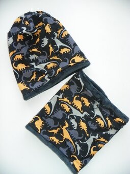 Čepice. hučka nákrčník 116/134 - 4