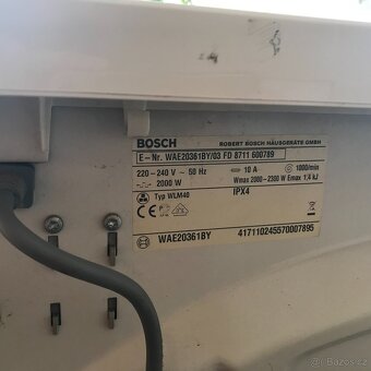 Prodám pračku BOSCH max7 - 4