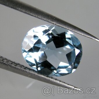 Topaz- ovál, modif. briliant - 3,24 ct. - 4
