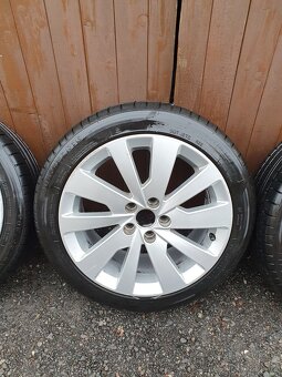 Letní sada 205 45 16 alu kol 5x100 R16 VW ŠKODA SEAT - 4