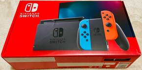 Nintendo Switch + hry + příslušenství - TOP STAV - 4