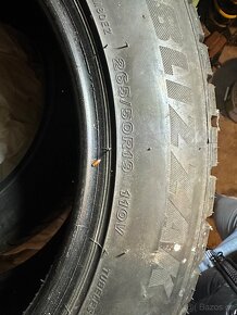 zimní pneu 265/50R19 Bridgestone Blizzak 8,5 mm - 4