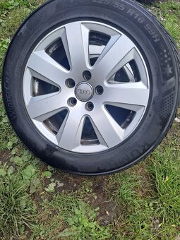 Alu kola 5x112 originál Audi 225/55 R16 - 4