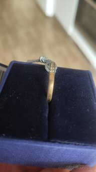 prsten značky Swarovski .průměr -18mm - 4
