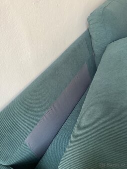 Pohovka/gauč KIVIK IKEA třímístná manšestrová - 4