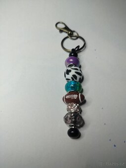 Klíčenka,ozdoba na batohy tašky jeansy mobilní telefony - 4