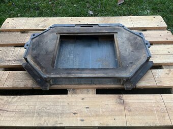 Celolitinová krbová vložka s panoramatickým sklem - 4