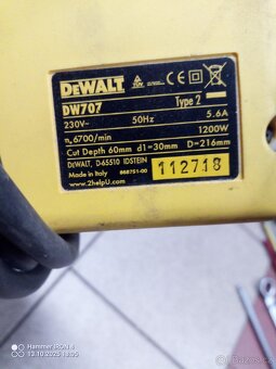 Pokosová pila Dewalt - 4