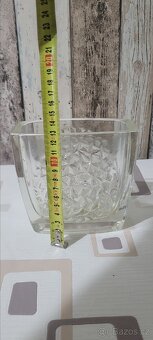 Krásná Žardiniéra z českého skla - 4